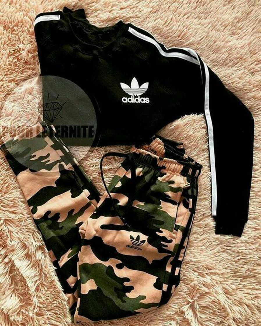 Moda Conjunto Adidas