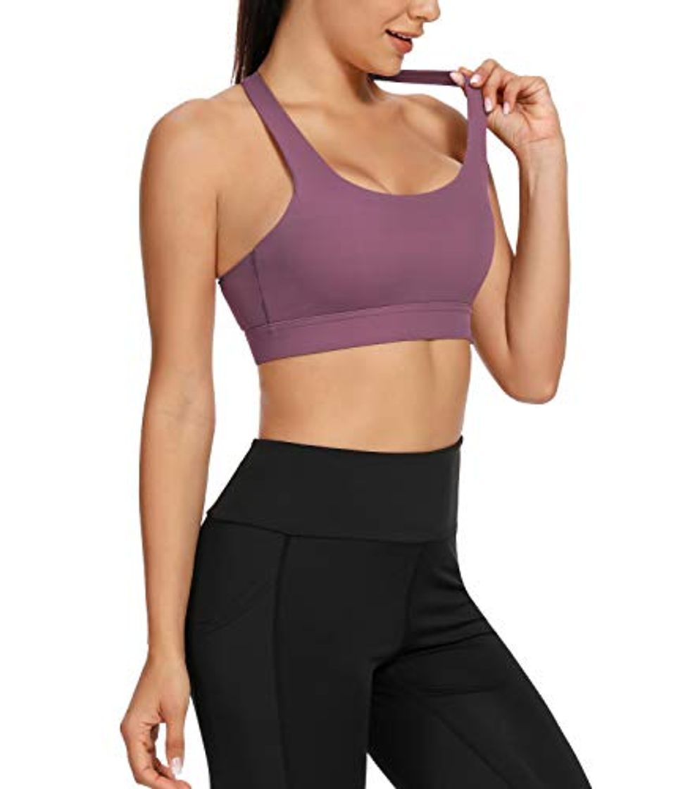 Social EVELIFE Sujetador Deportivo Mujer Alto Impacto, Sujetador Deportivo con Almohadillas Extraíbles, Sujetador