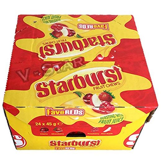 Caja completa de Starburst Fruits masticables