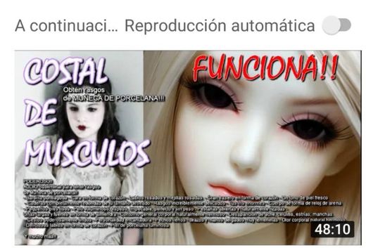 Audio subliminal para parecer muñeca de porcelana.