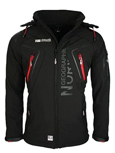 Geographical Norway Geno-5 Tambour Techno - Chaqueta Softshell para Hombre