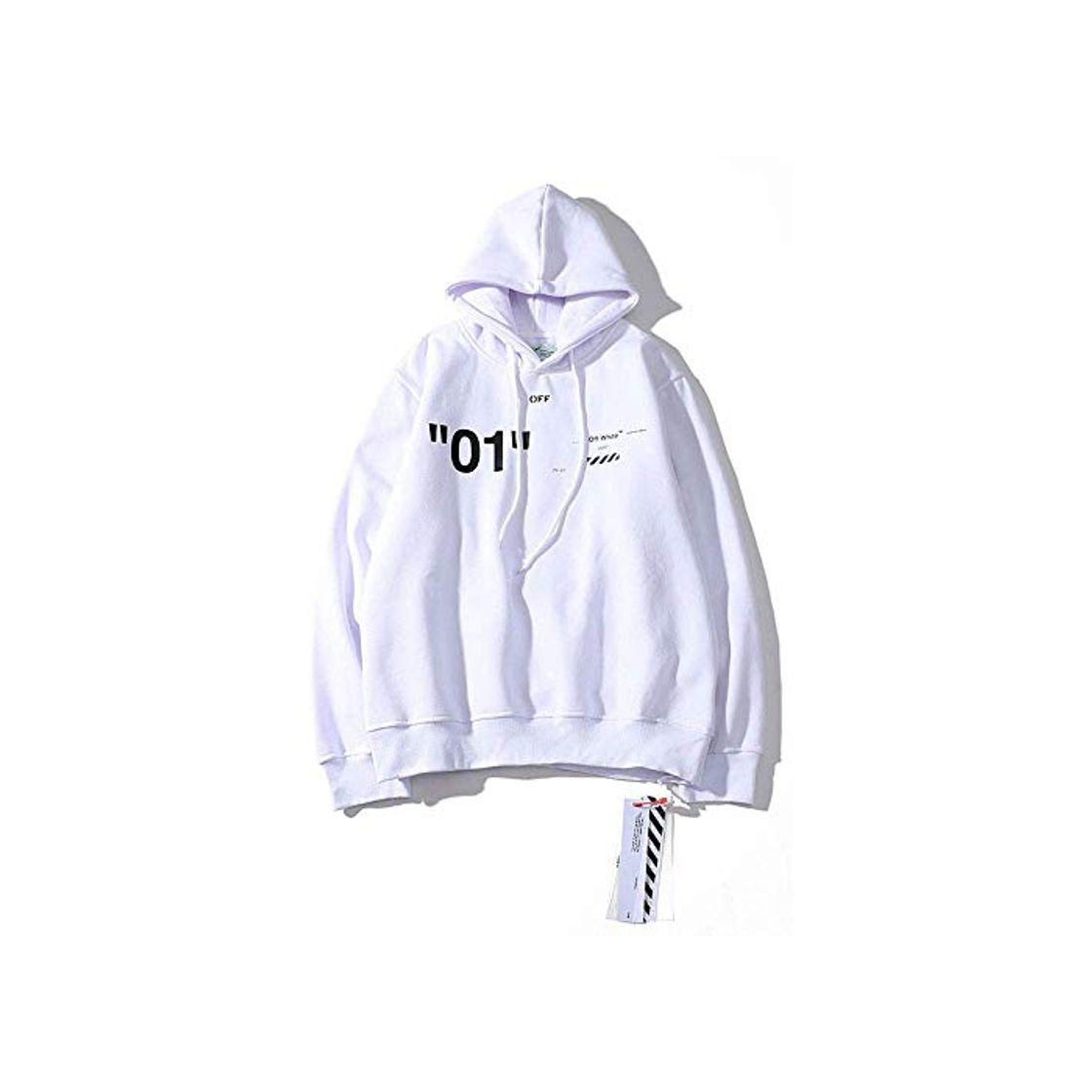 Social CVDEKH Streetwear Camisetas Off OW Logo Sudadera con Capucha Otoño Invierno Moda