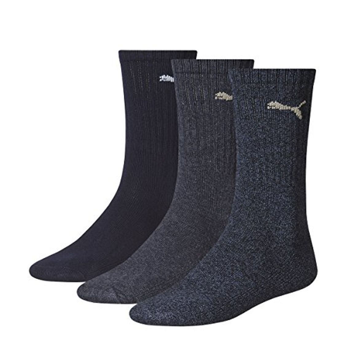 Social PUMA Sport 3P Calcetines, Hombre, Azul Marino
