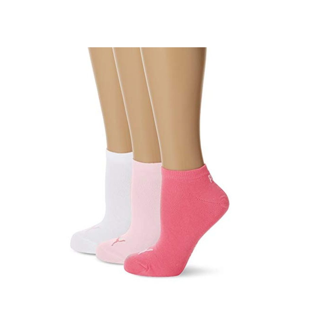 Social Puma PUMA UNISEX SNEAKER PLAIN 3P, Calcetines Unisex adulto, pack de 3,