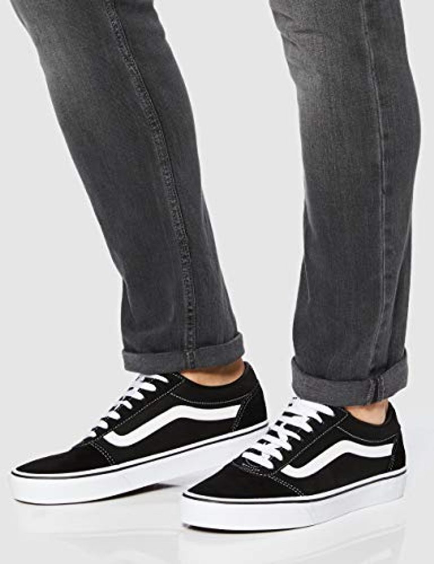 Moda Vans Ward Canvas, Zapatillas Hombre, Negro