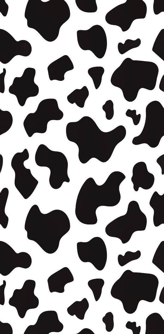 Moda •walpapper print cow•