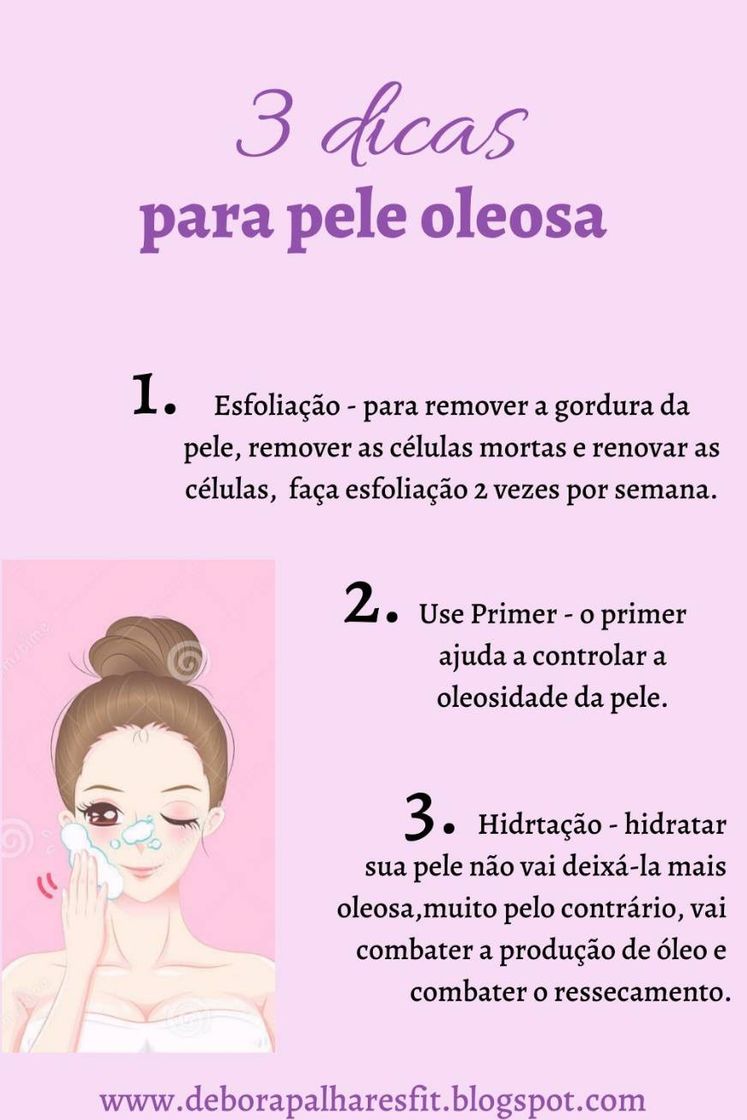 Fashion •dicas|pele oleosa•