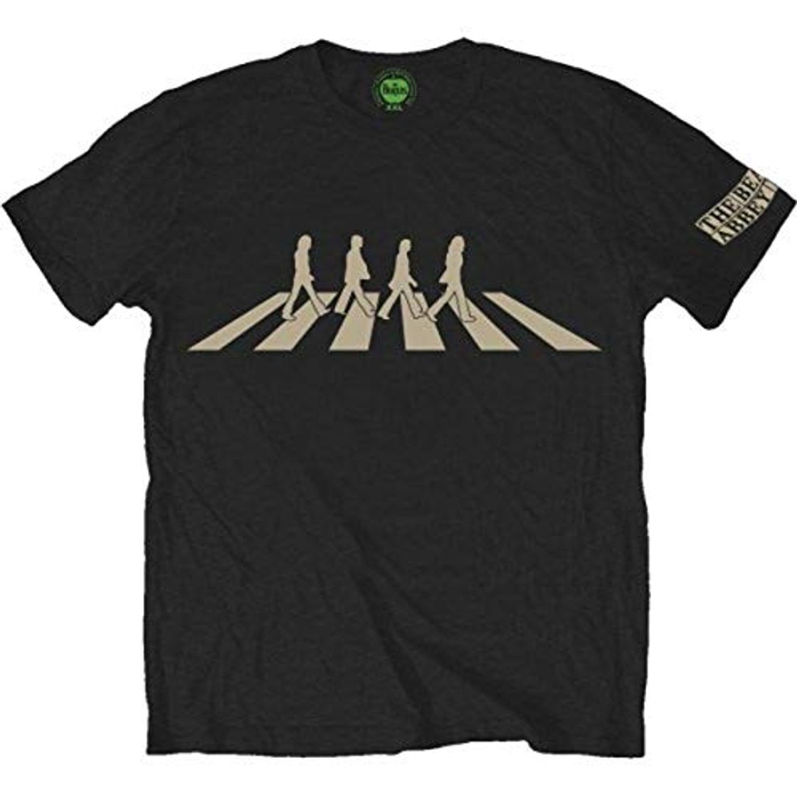 Producto Rocks Off The Beatles Abbey Road Silhouette, Camiseta Para Hombre, Negro