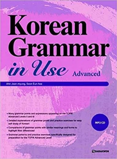Livro Korean Grammar in Use - Advanced