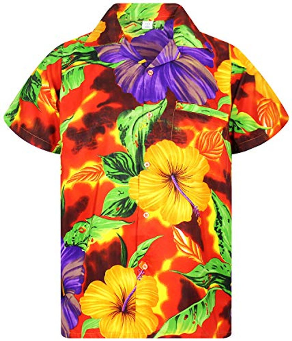 Moda V.H.O. Funky Camisa Hawaiana