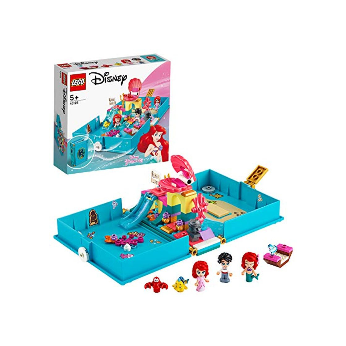 Social LEGO Disney Princess - Cuentos e Historias: Ariel Set de Construcción, Juguete