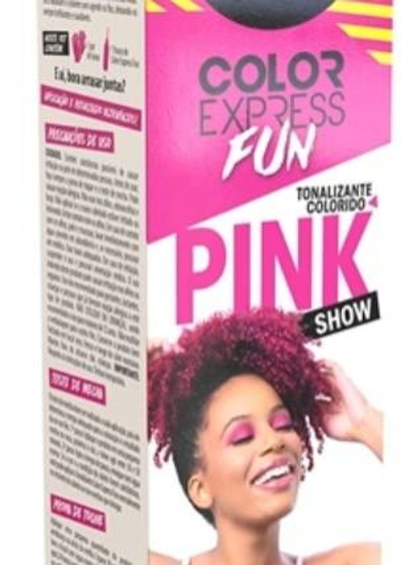 Moda Kit Coloração Color Express Fun Pink Show Salon Line 100ml -