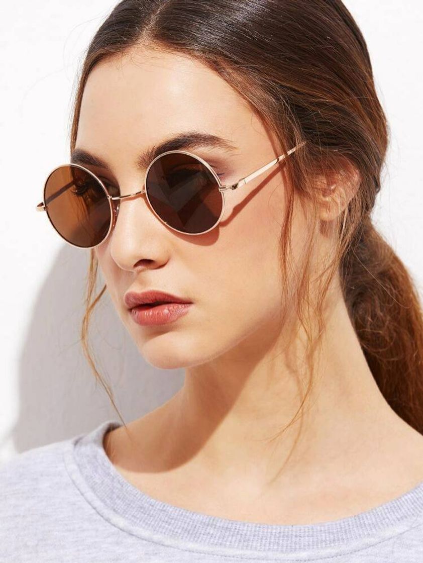 Moda Gafas de sol redondas para mujer 👌😎