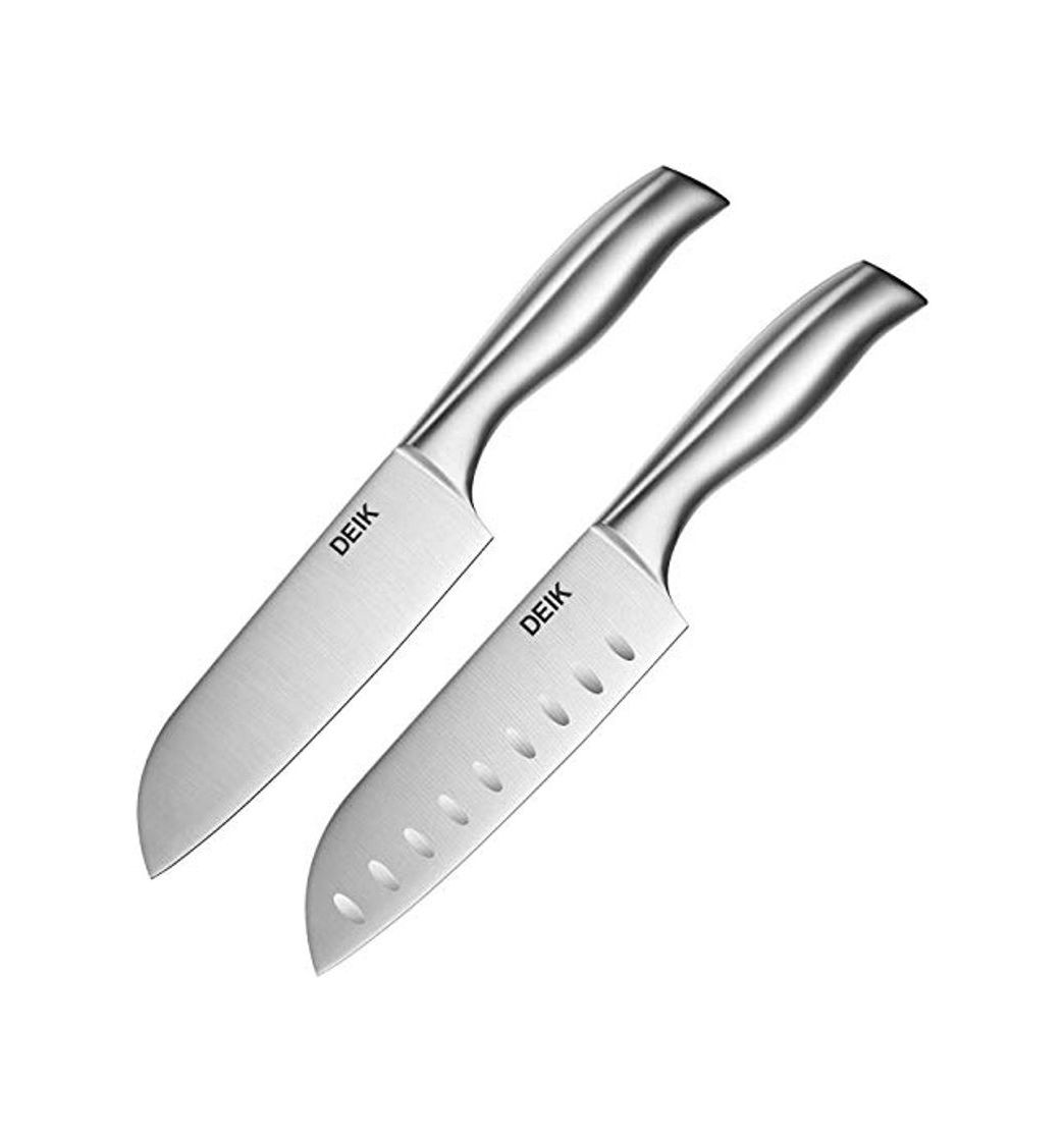 Producto Deik Cuchillo de Cocinero Chef e Cuchillo Santoku Japones