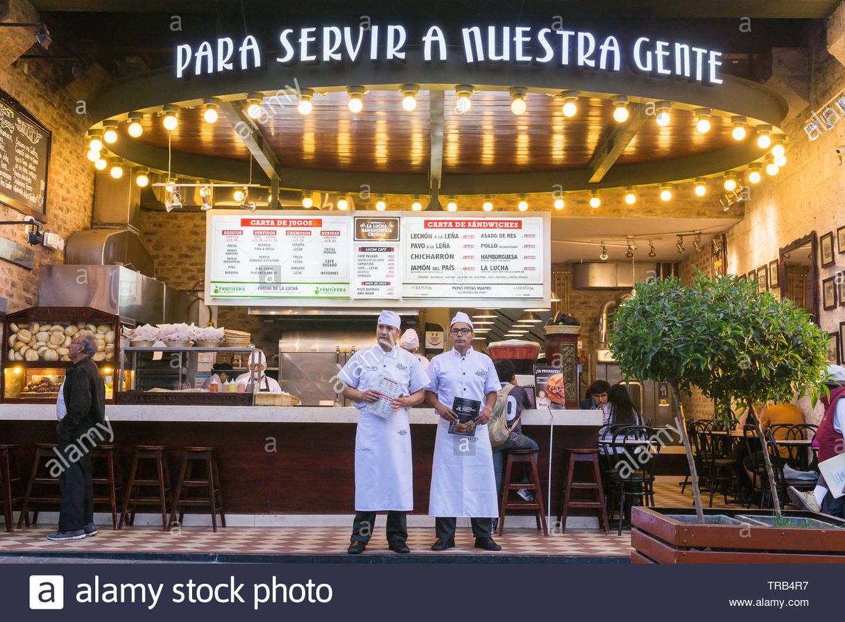 Restaurantes La Lucha Sanguchería Criolla