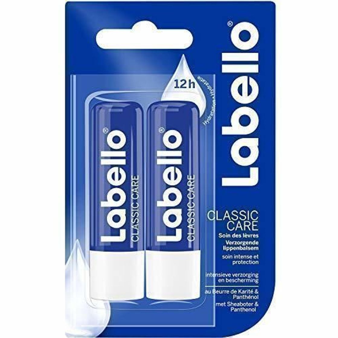 Beauty Labello Classic Duo 2 Sticks by Labello