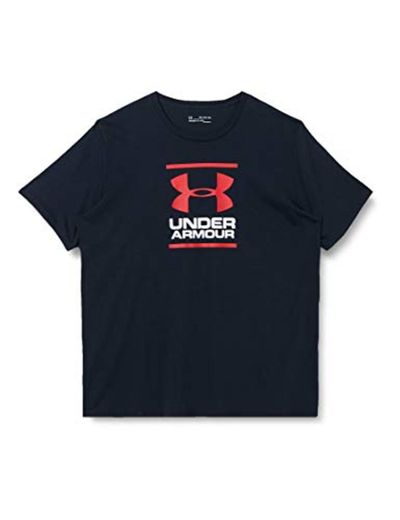 Under Armour UA GL Foundation SS T Camiseta, Hombre, Negro