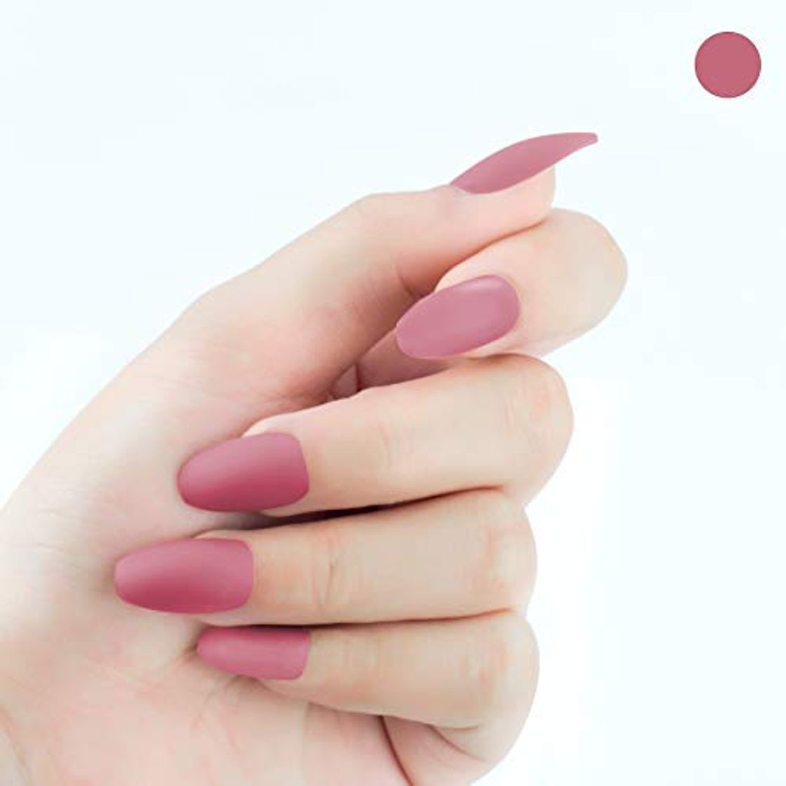 Producto Beashine Falsa uña, Fake Nails, Elegant Touch French Manicure Fake Nails, Tamaños