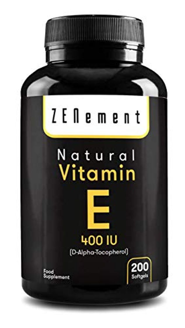 Producto Vitamina E Natural 400 UI (D-Alfa-Tocoferol)