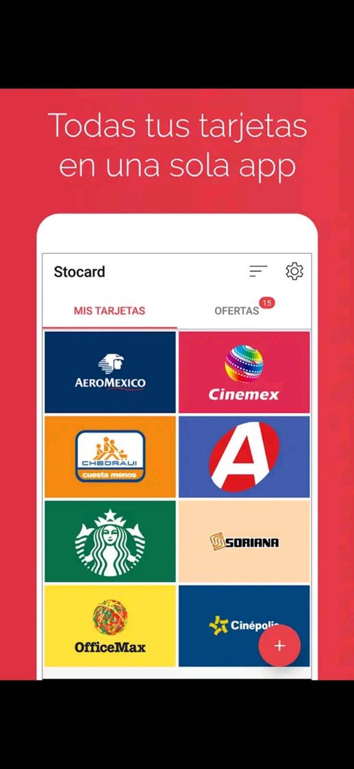 App Stocard Tarjeta de Descuentos 