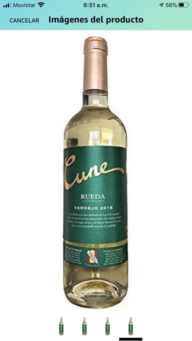 Producto Vino blanco Cune Semidulce