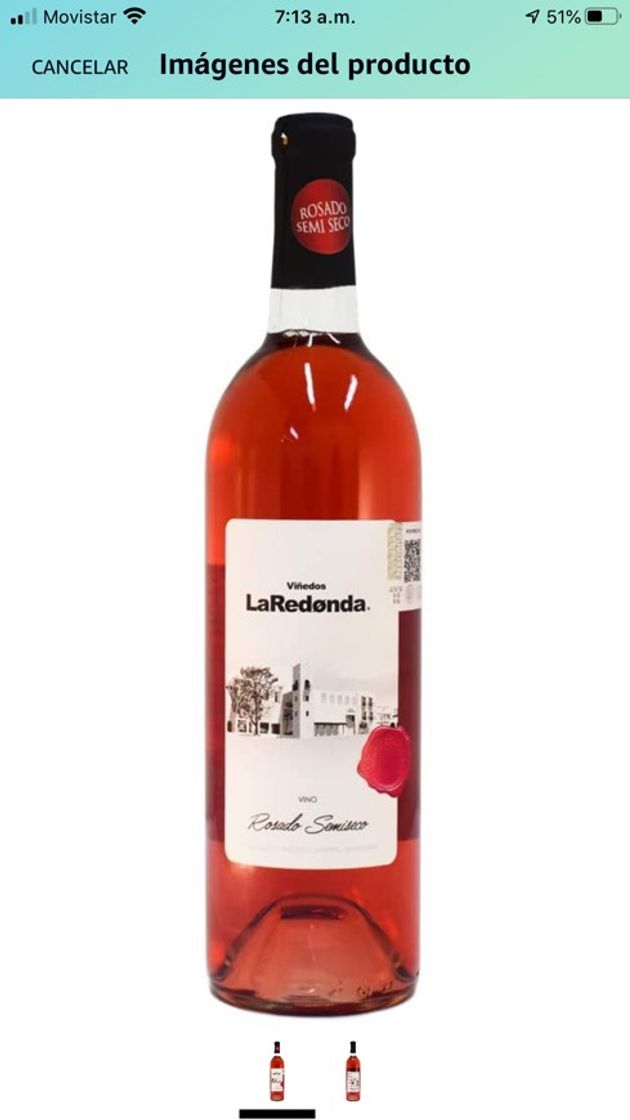 Producto Vino Rosado La Redonda Semiseco