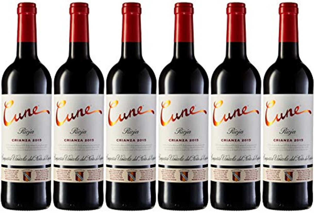 Producto Cune Vino Tinto - Paquete de 6 x 750 ml - Total