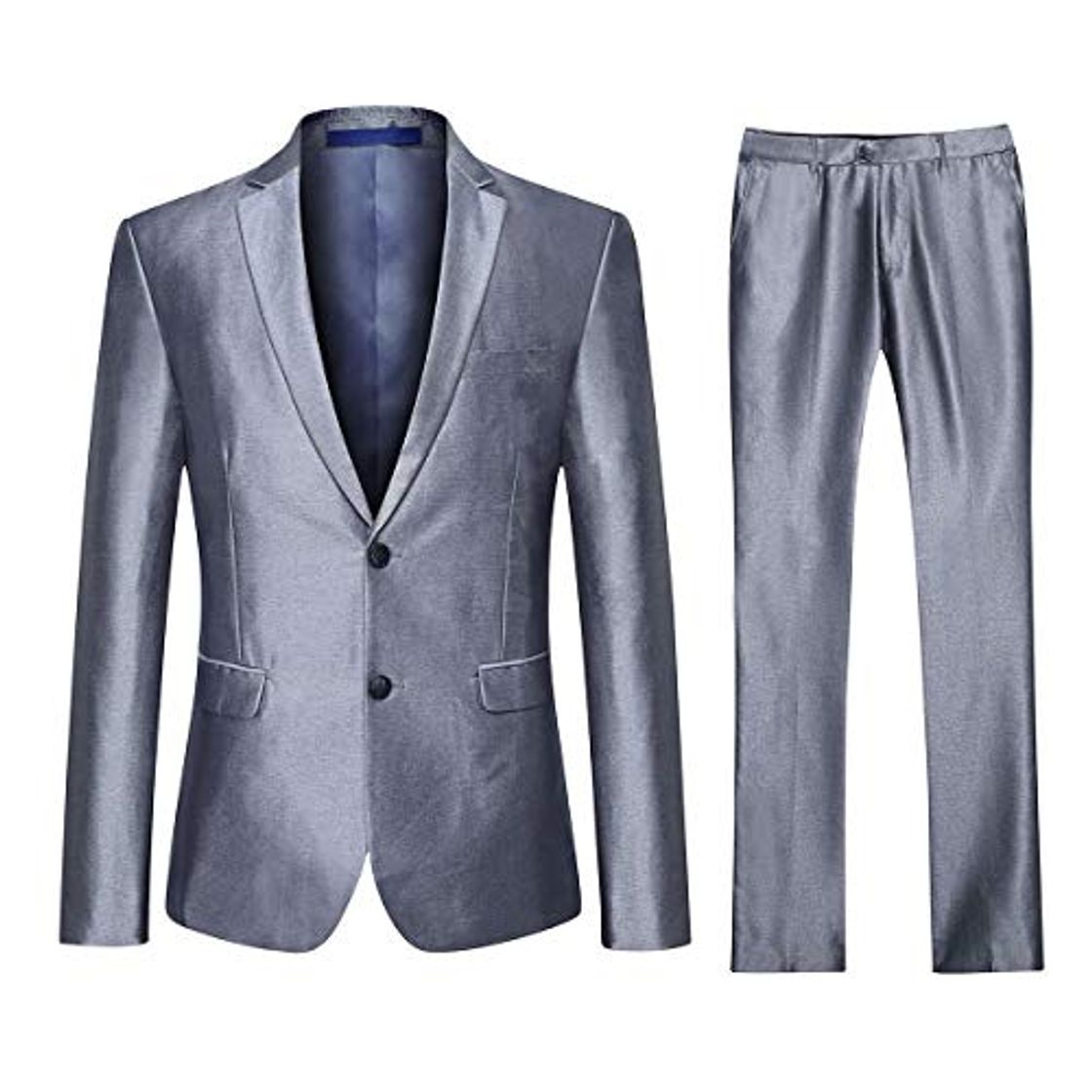 Product Traje de 3 Piezas para Hombre Trajes para Hombres 2 Botón Elegantes Vestir Blazer Chalecos y Pantalones