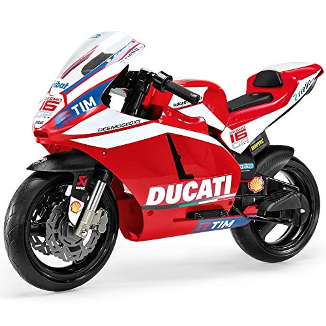 Product Peg Perego- Ducati GP Motocicleta Eléctrica de 12V, Niños, Color Rojo