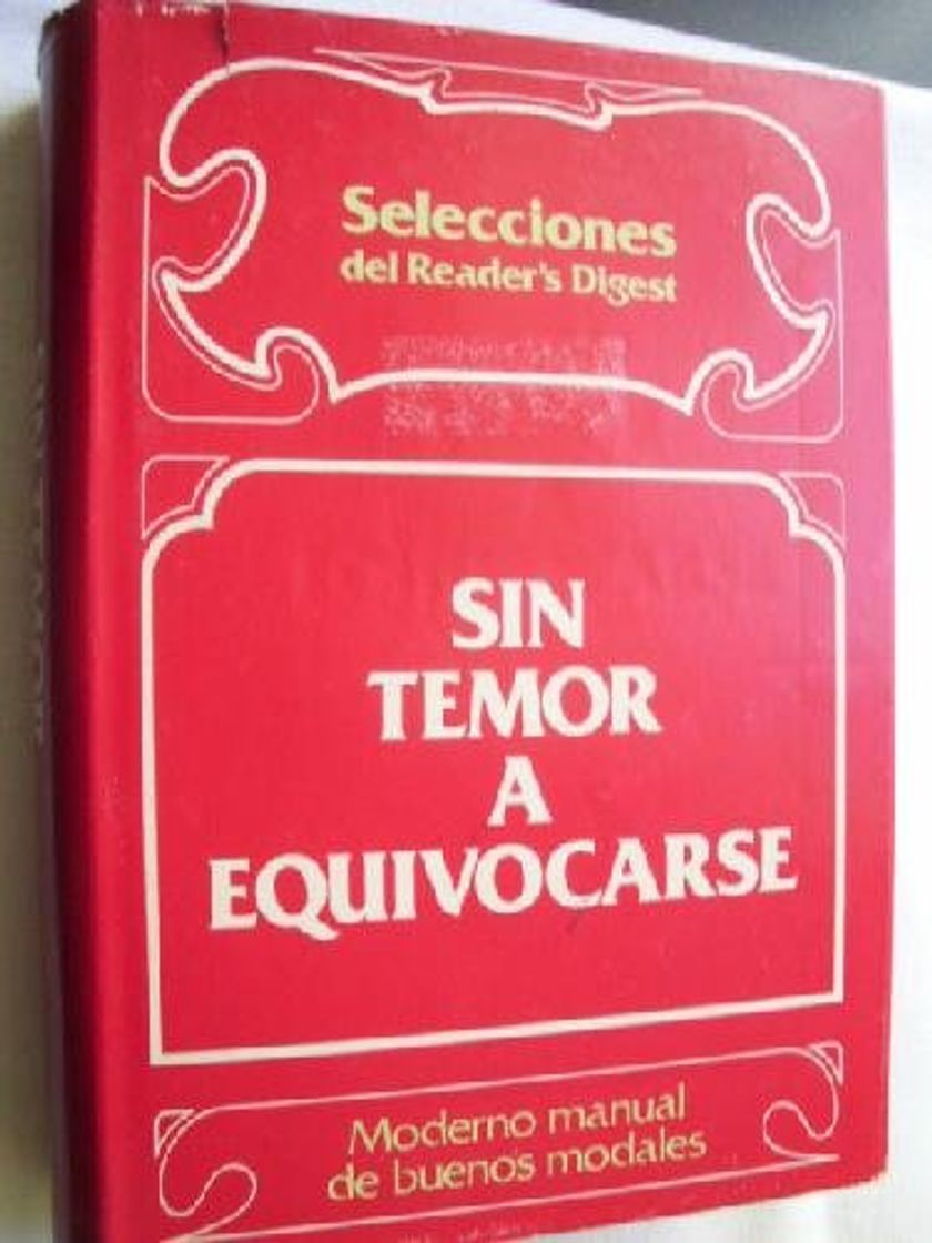 Libros SIN TEMOR A EQUIVOCARSE