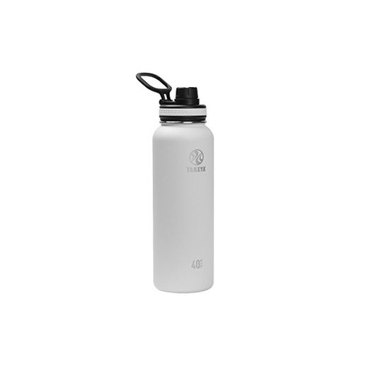 Takeya ThermoFlask Botella de agua de acero inoxidable aislada