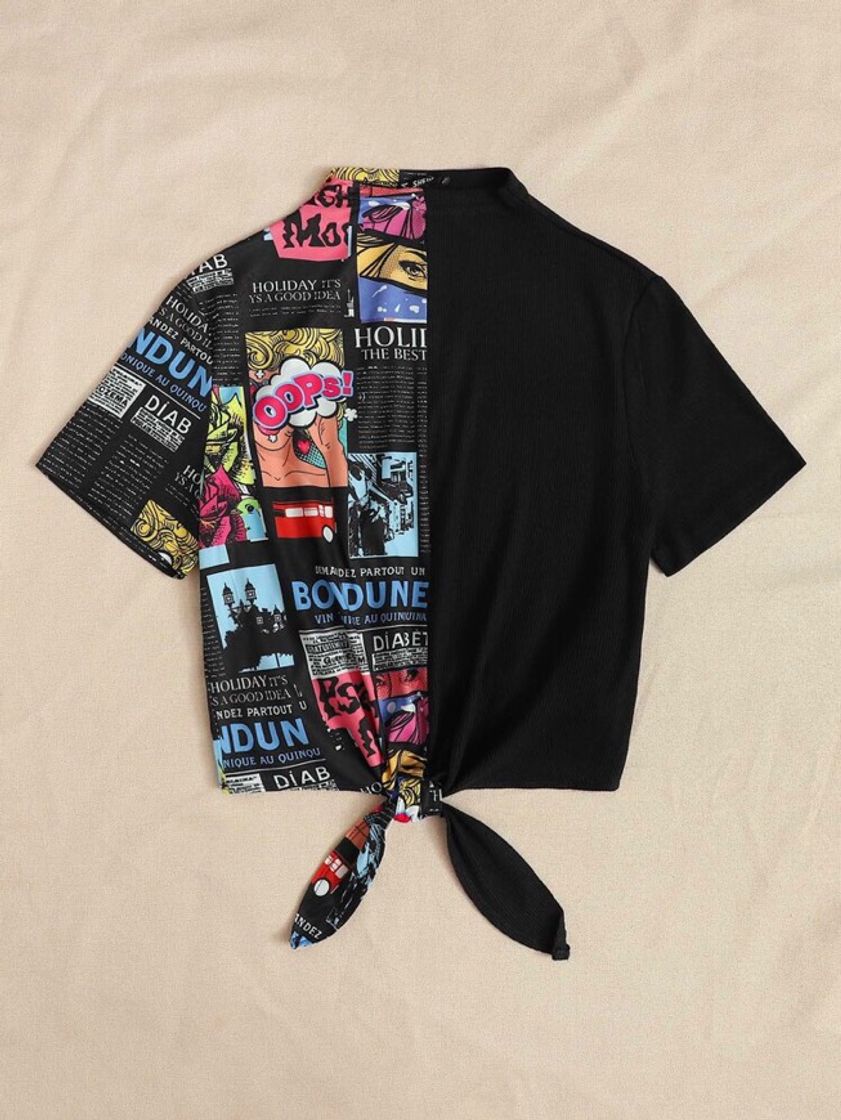 Social Camiseta con estampado Art Pop 🔥