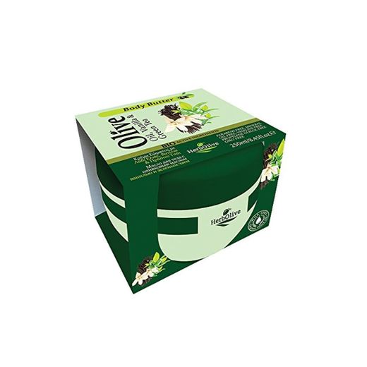 Herbolive Butter Body con vainilla y verde 1er té Pack