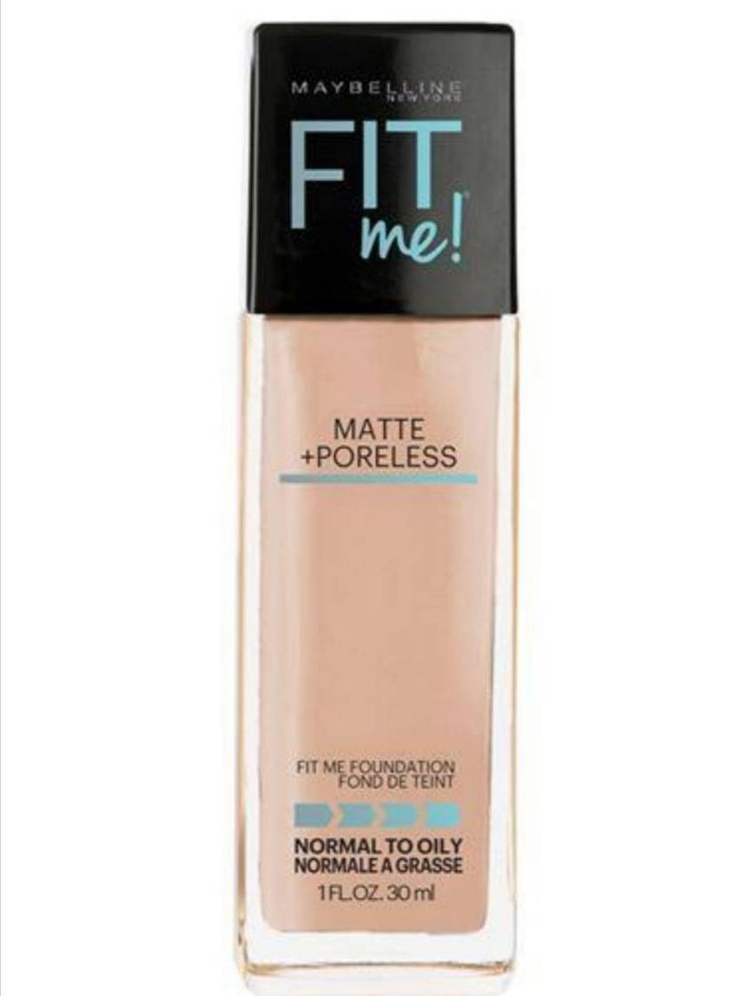 Fashion Base de maquillaje Fit me matte de maybelline 