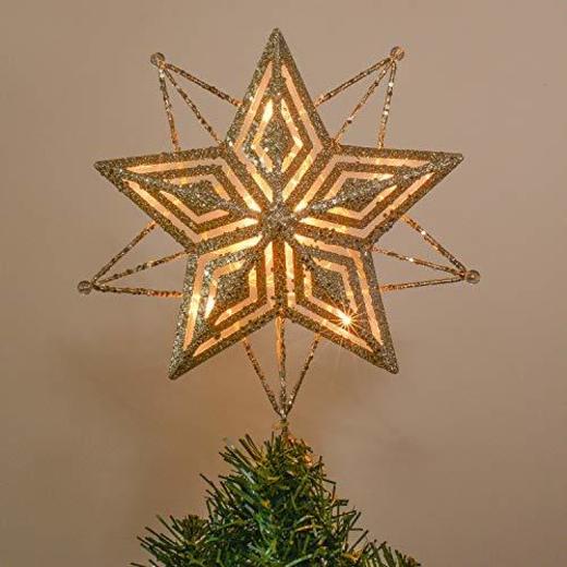 Valery Madelyn Estrella de Cinco Puntas Árbol de Navidad