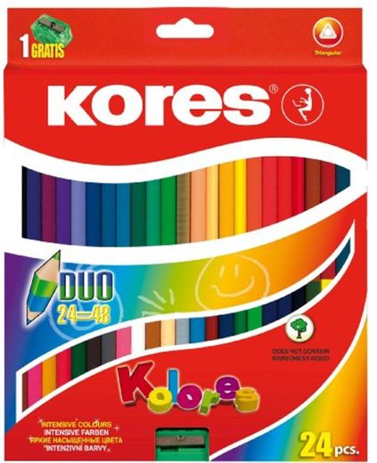 Kores - Lápices de colores dúo