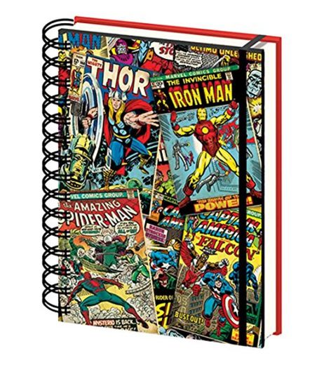 Avengers - Cuaderno 3D, 15 x 21 cm