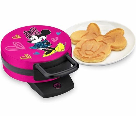 Disney Máquina para hacer waffles, Waflera Minnie Mouse , Rosado