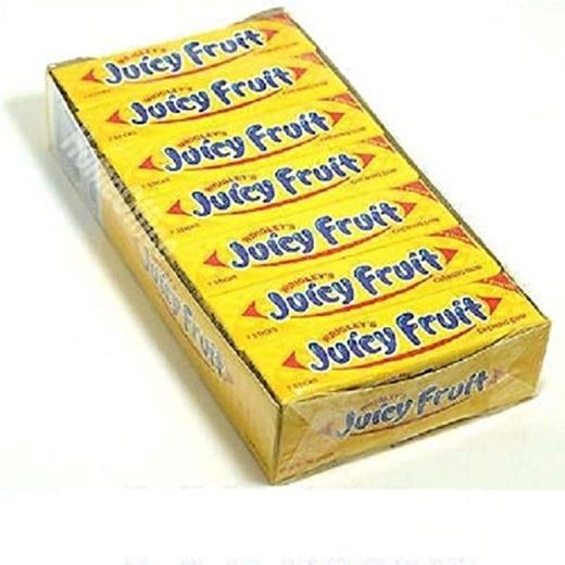 Wrigley's Juicy Fruit - Goma de mascar con sabor a fruta
