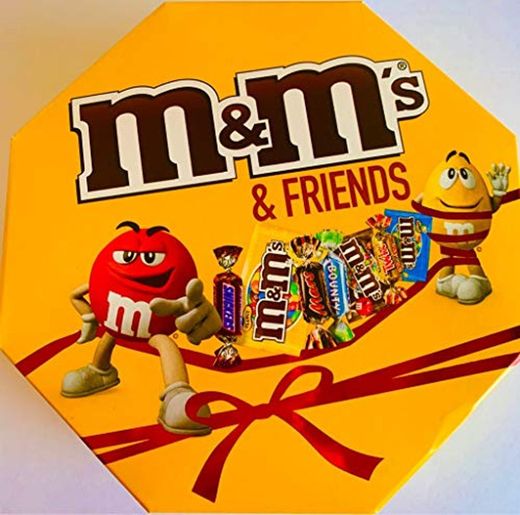 M&M'S & Friends - Caja de regalo con mensaje "M&M's