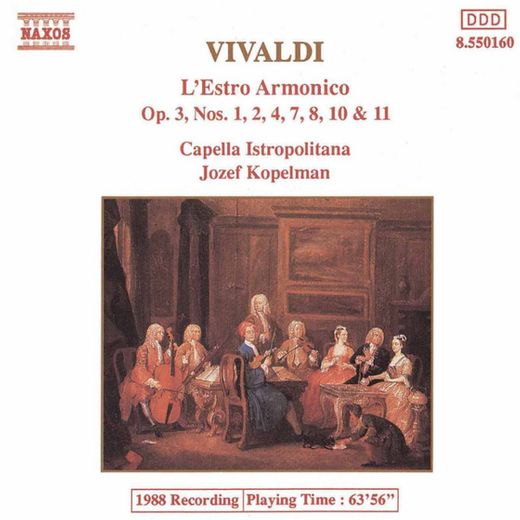 Concerto For 4 Violins In B Minor, Op. 3, No. 10, RV 580 : I. Allegro