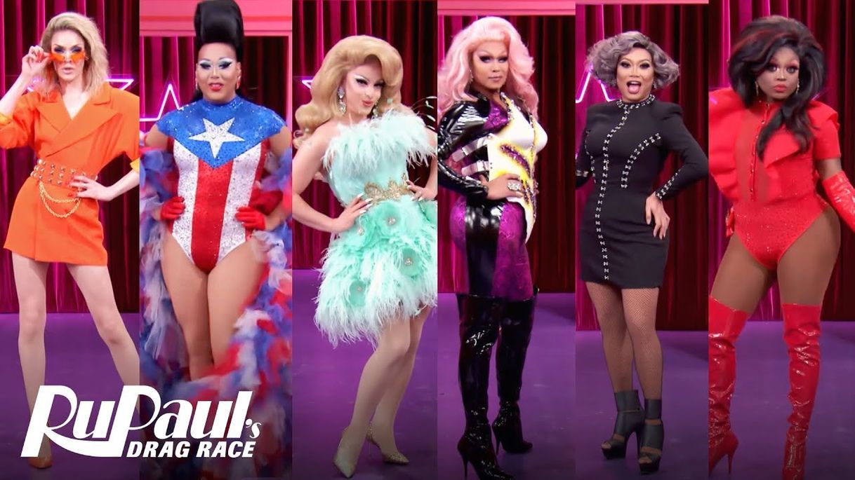 Moda RuPaul's Drag Race All Stars 5 Queens RuVeal Werkroom Entrances