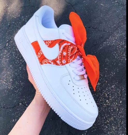 TENIS NIKE BANDANA AF1 V1🧡