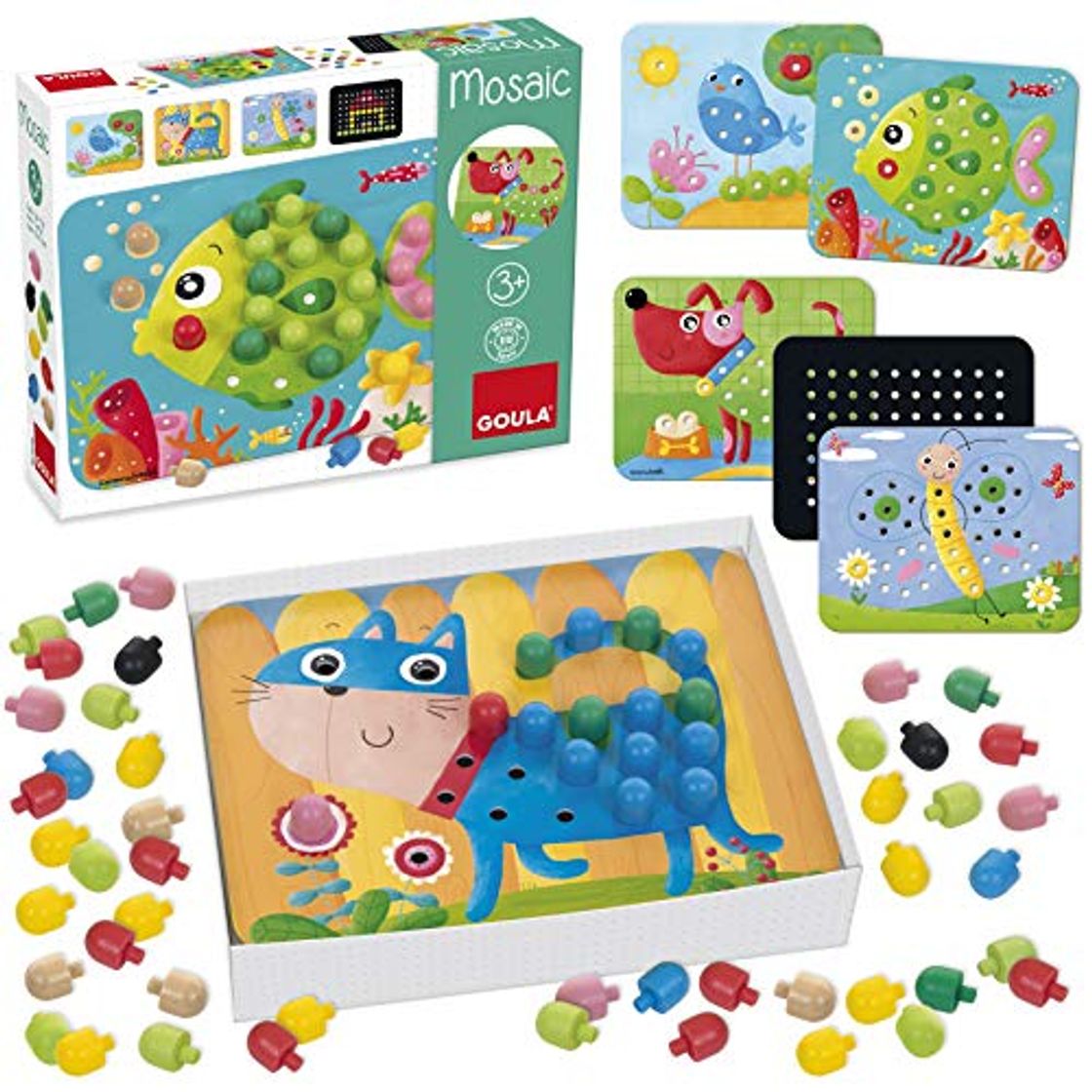 Producto Goula Mosaico infantiles para crear multiples combinacones , color