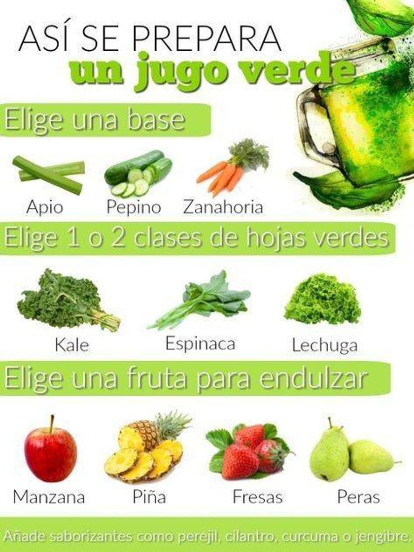 Moda Jugos verdes