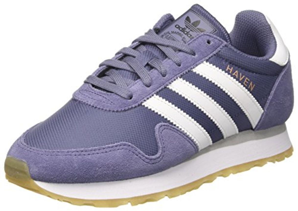 Social adidas Haven W, Zapatillas de Deporte para Mujer, Morado
