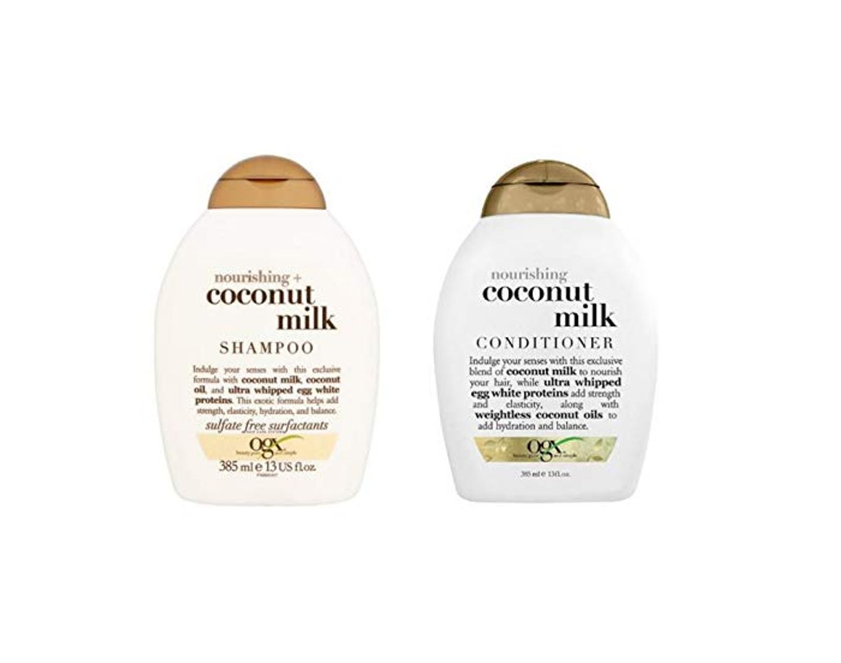 Social ogx® (Antes organix) nouris de conmutación Coconut Milk Champú 385 ml