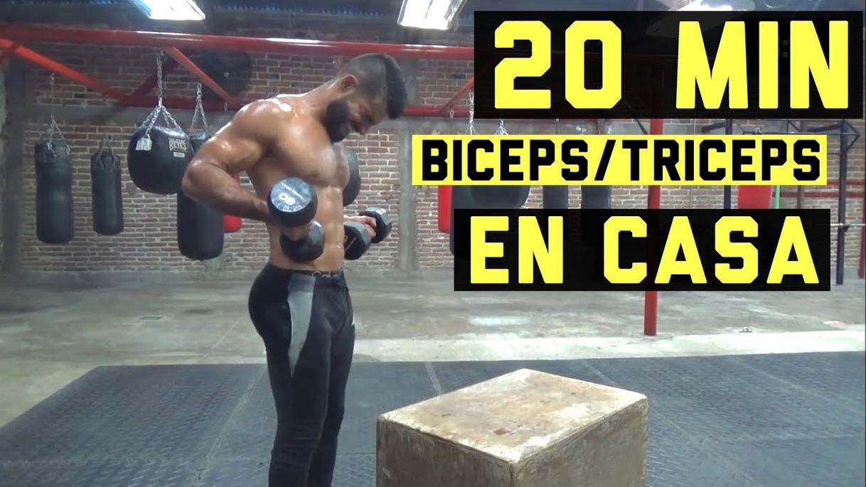 Fashion En 20 MIN destroza tus biceps y triceps desde CASA - YouTube