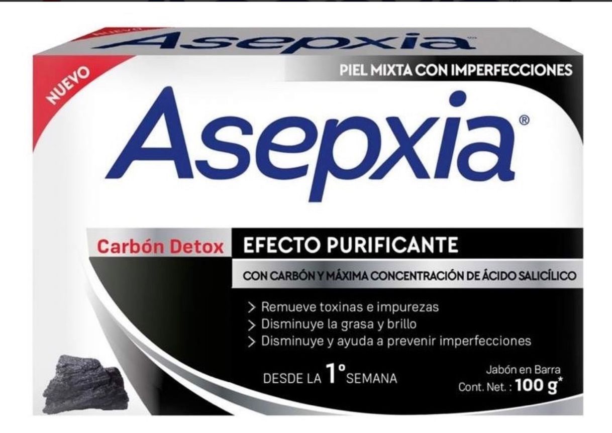 Moda Asepxia Carbon Detox Efecto Purificante