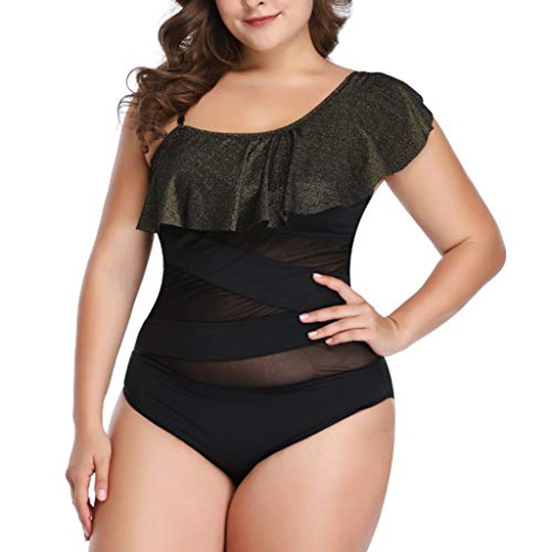 Moda ALIKEEY Mujeres Mujer Tankini Traje De Baño Bañador Ropa De Natación Acolchada Bañador Más Tamaño Biki Prime Girls Genie Grooming Size Girl Groomer High Waisted